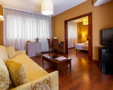 Space and comfort in the Family Rooms of the BW Air Hotel Linate, 4 stars near Milan Airport!
