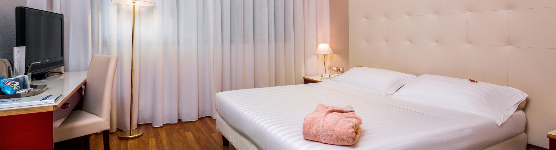 Scopri il comfort delle Camere Superior del BW Air Hotel Linate Milano, 4 stelle vicino all''''Aeroporto di Linate!