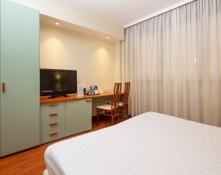 Enjoy the comfort of the rooms at BW Air Hotel Linate, our 4-star hotel very close to the airport!