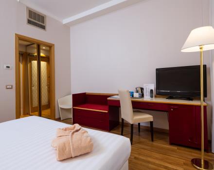 Discover the comfort of the Superior Rooms of the BW Air Hotel Linate Milano, 4 stars near Linate Airport!