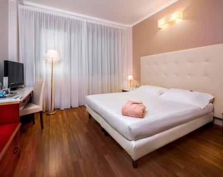 Discover the comfort of the Superior Rooms of the BW Air Hotel Linate Milano, 4 stars near Linate Airport!